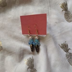 3/$15 Ice cream earrings, handmade